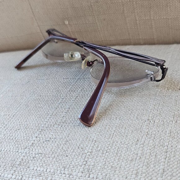 Airlock Ladies Glasses Frame Rimless Eyeglasses INFINITY 200 49p[18 135 Eye Wear - Picture 5 of 12